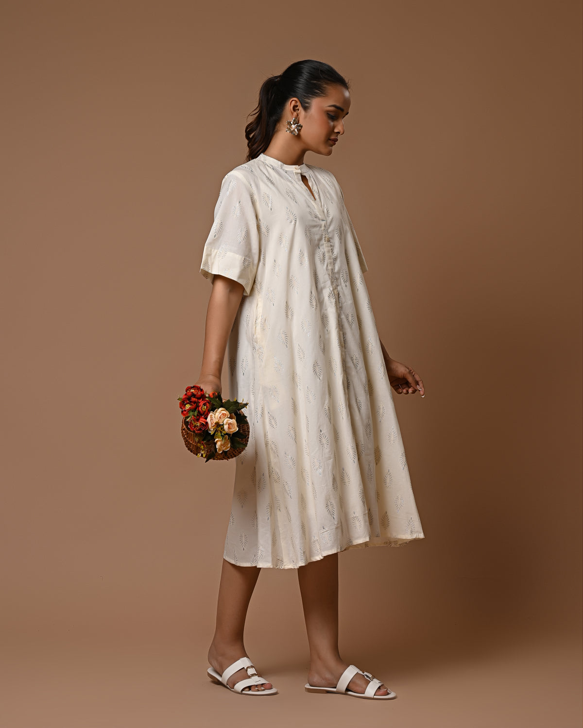 Moonlit Drape Dress