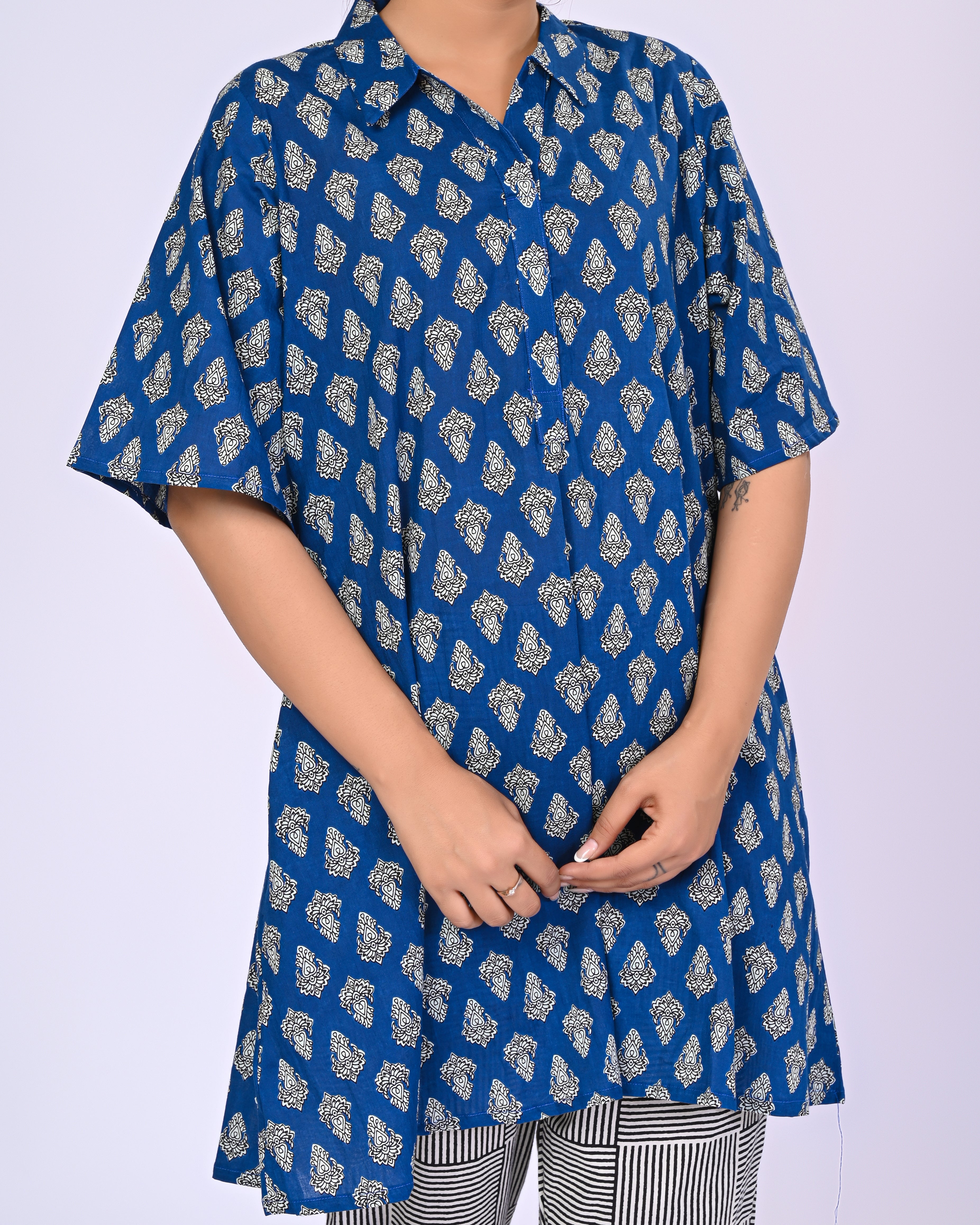 Siyahi Motif Co-Ord Set