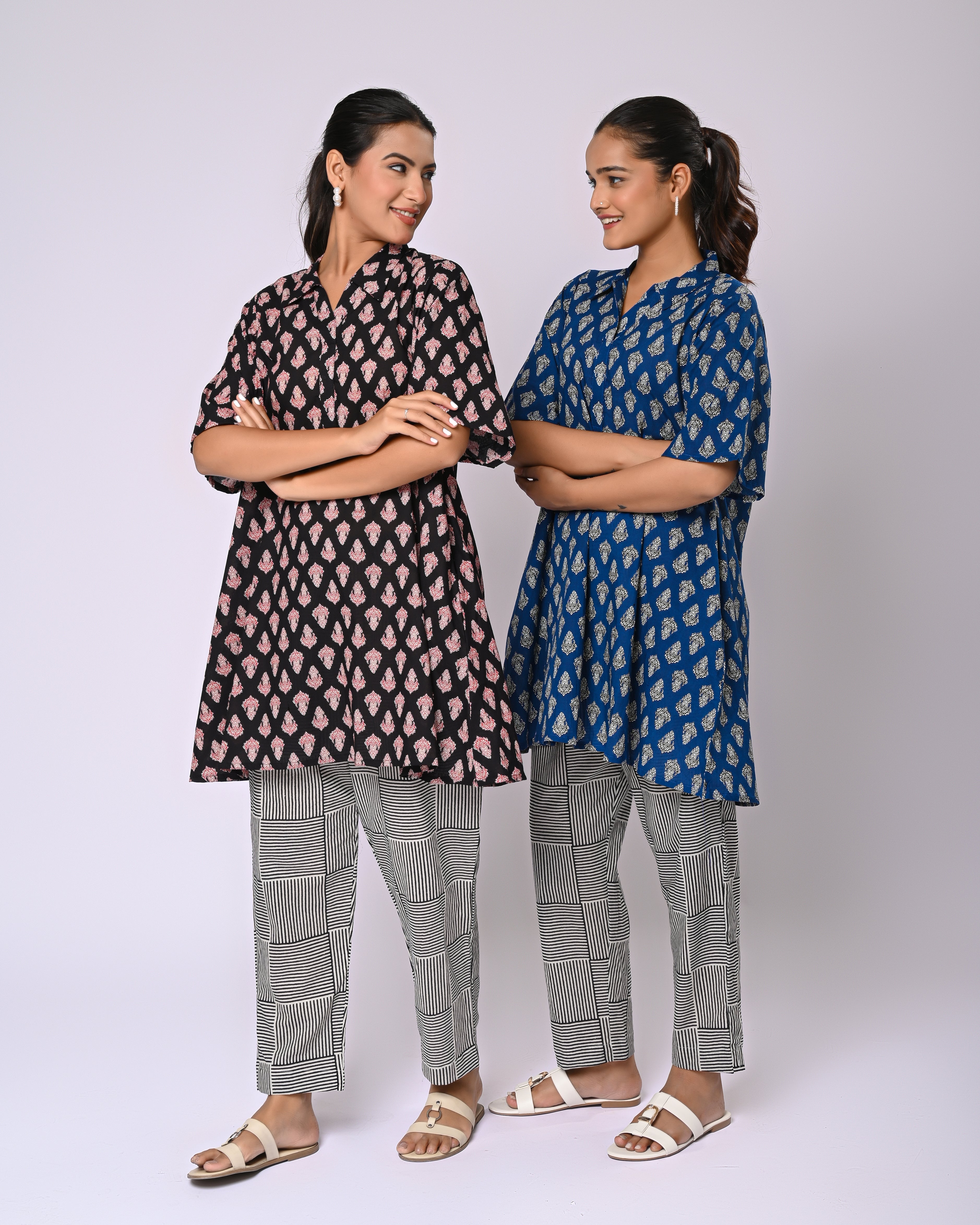 Firdaus Motif Co-Ord Set