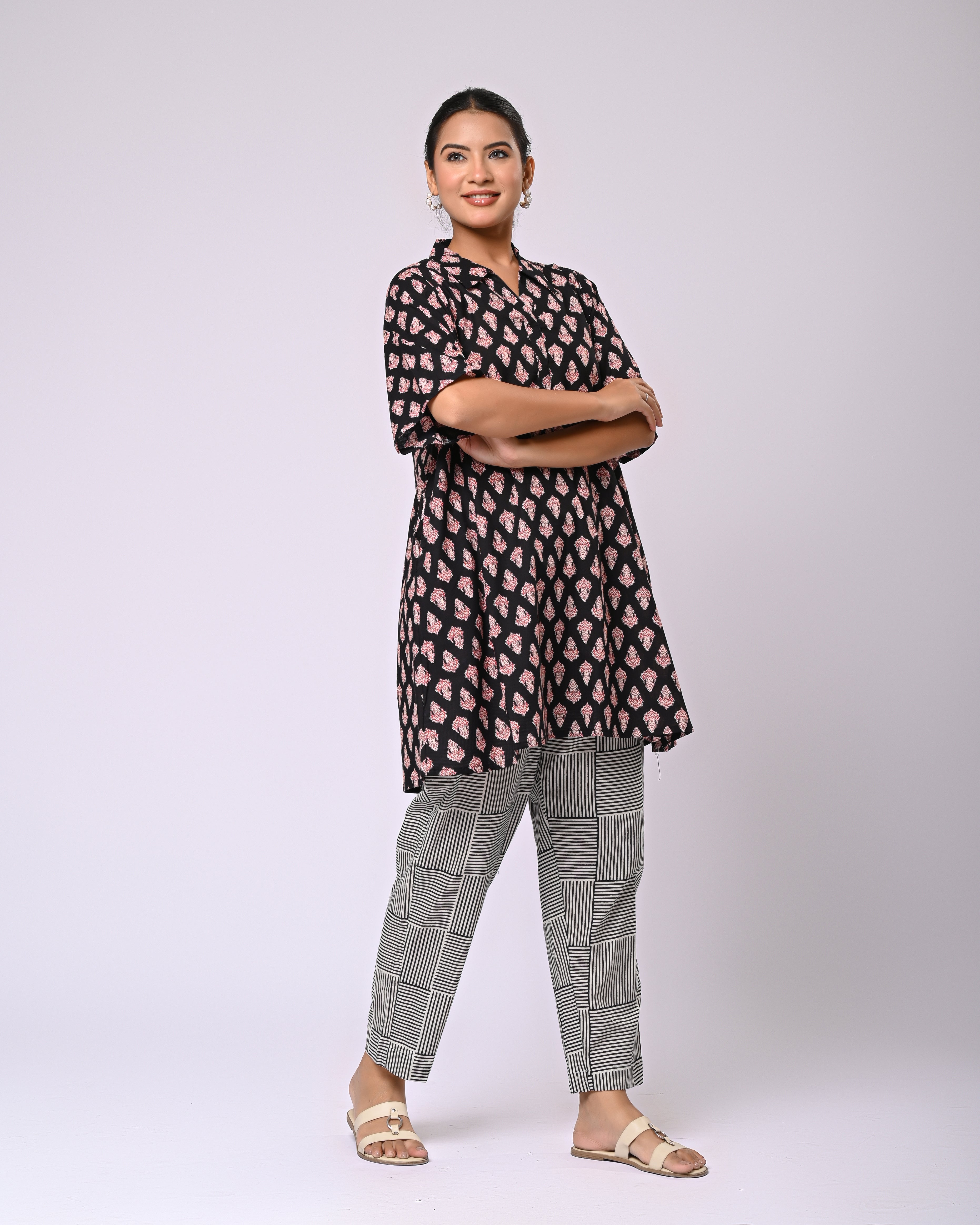 Firdaus Motif Co-Ord Set