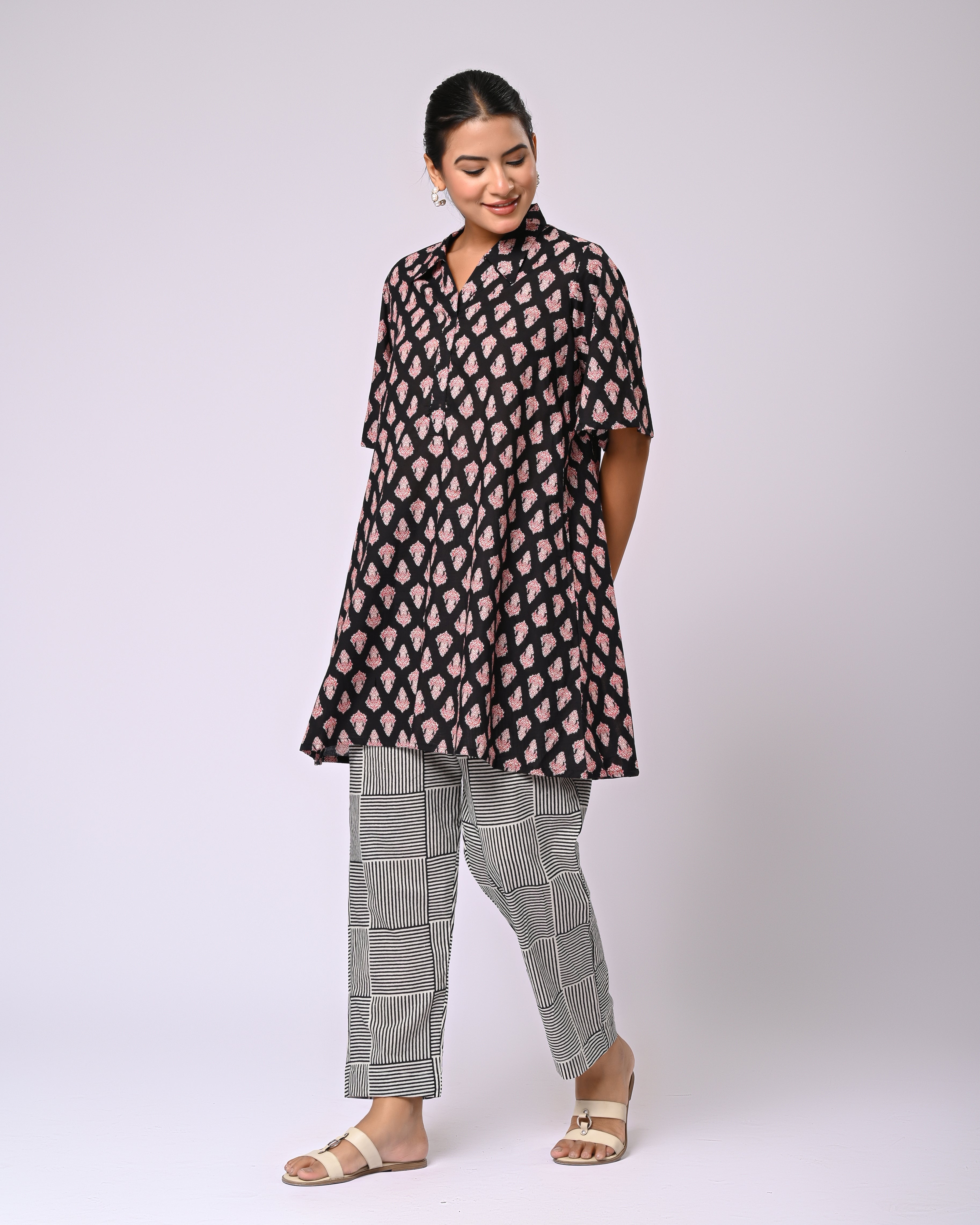 Firdaus Motif Co-Ord Set