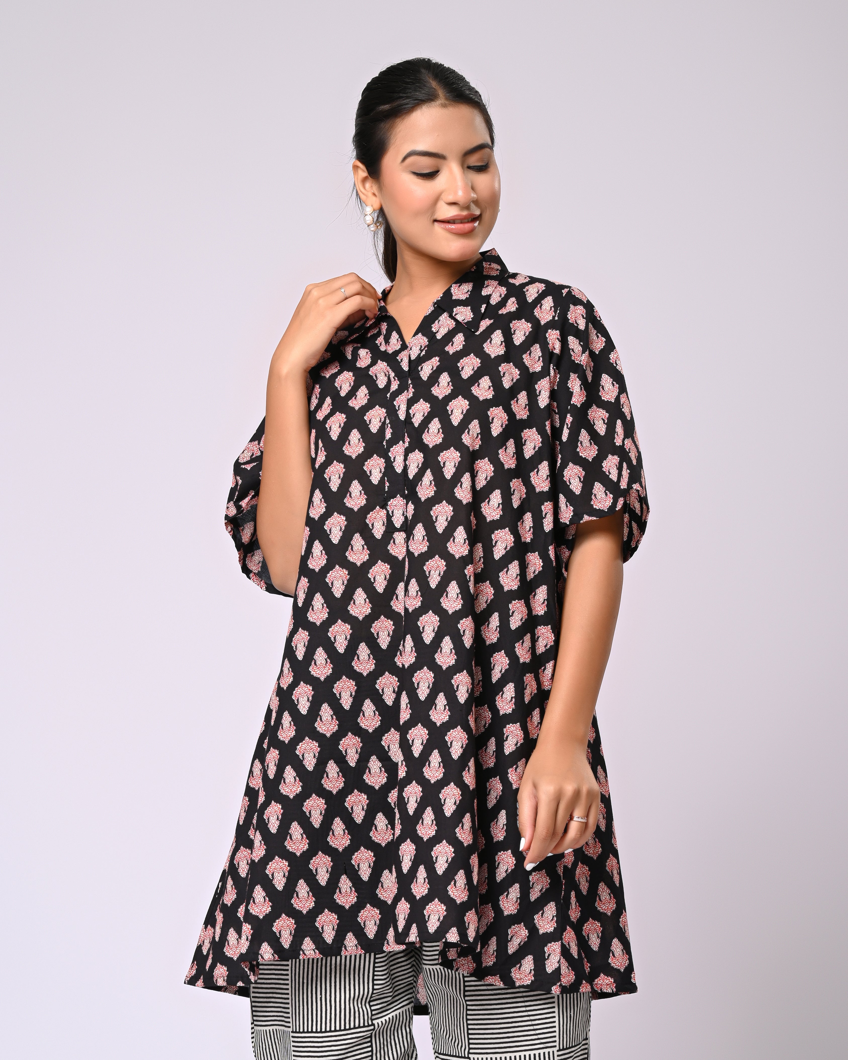 Firdaus Motif Co-Ord Set