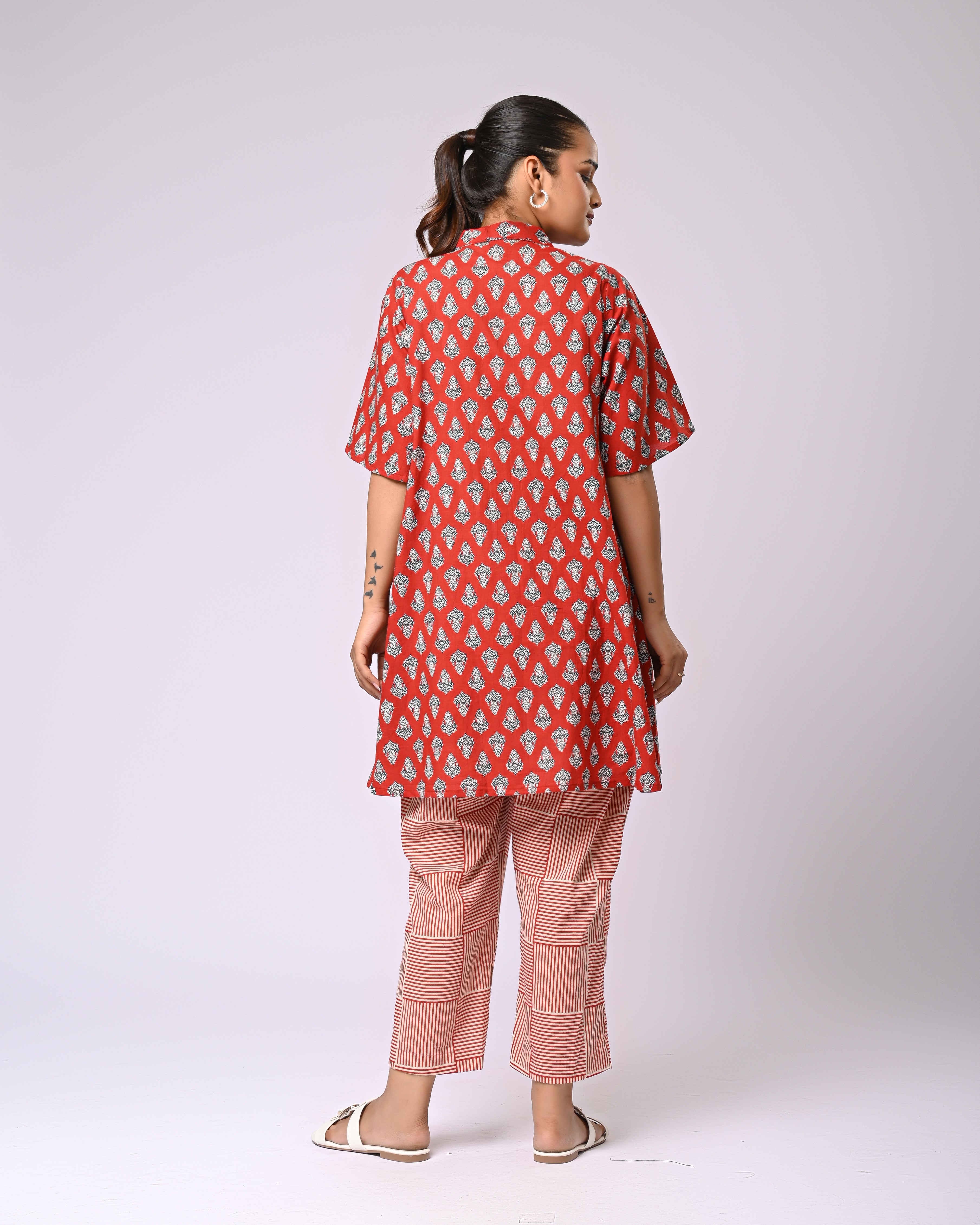 Aatish Motif Co-Ord Set