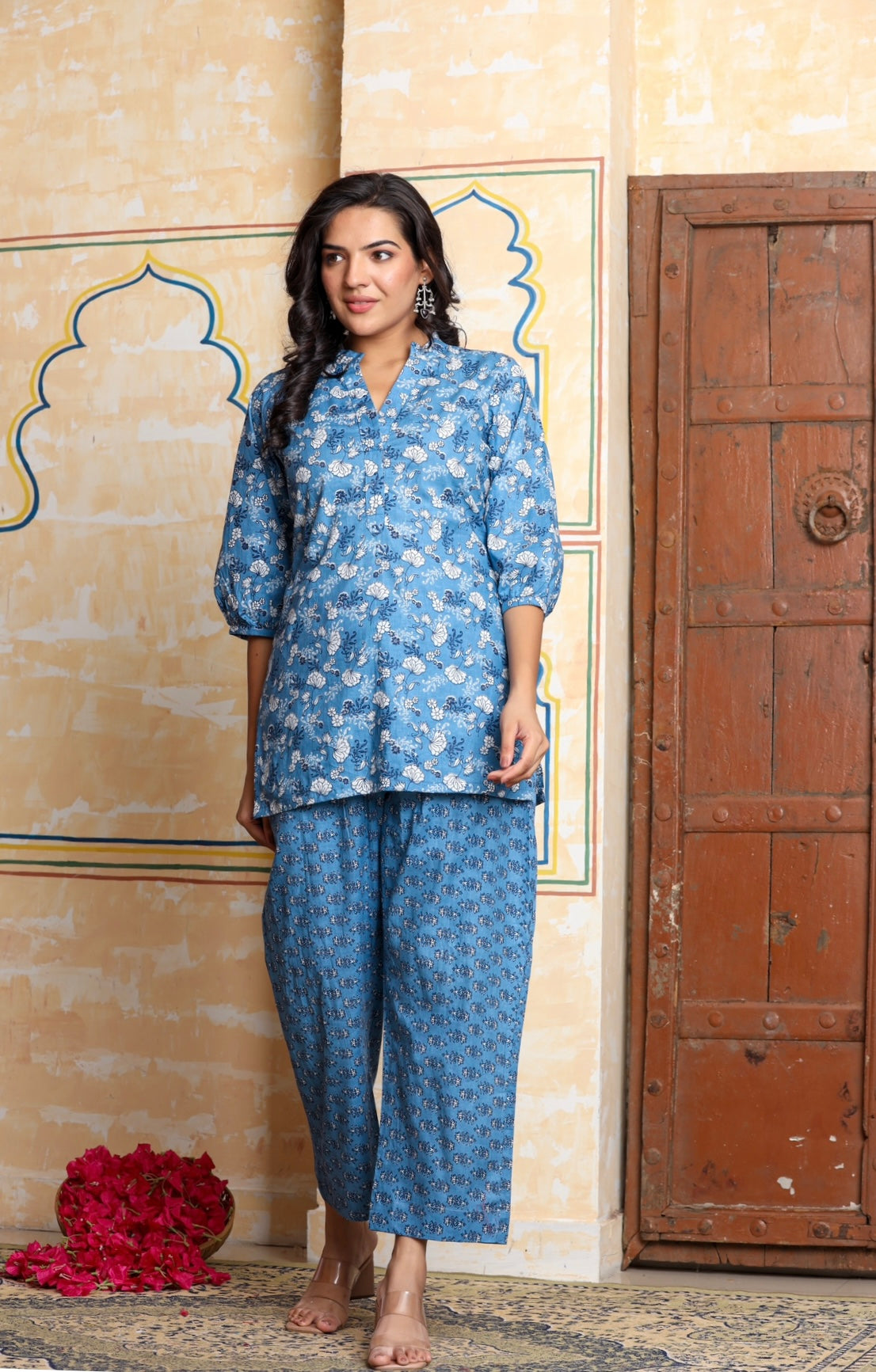 Sky Blue Co- Ord Set