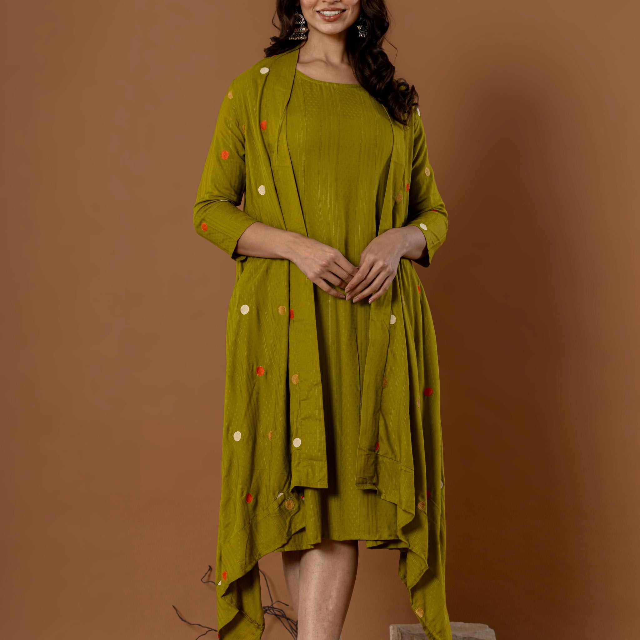 Grassroot Shrug Dress