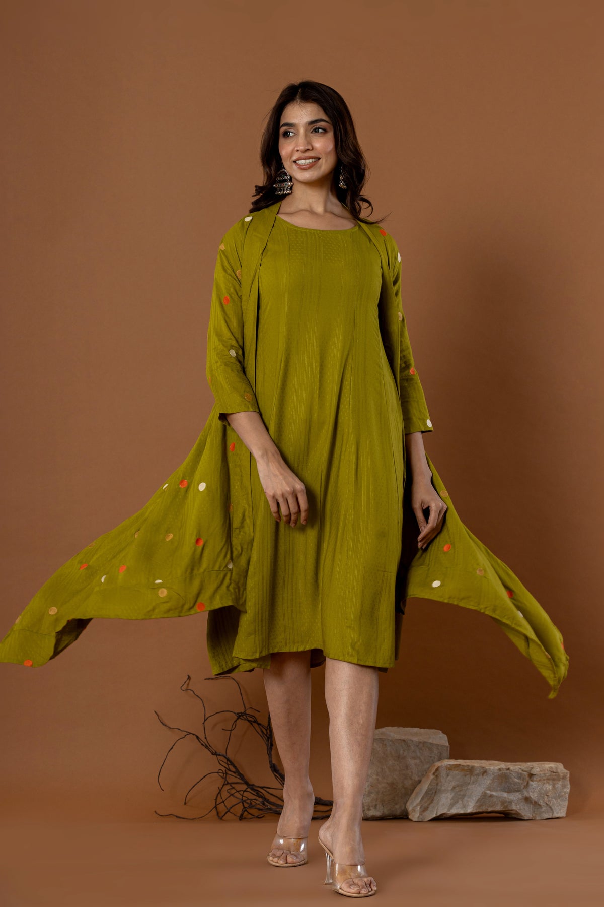 Grassroot Shrug Dress