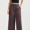 Brinjal Viscose Palazzo Pants