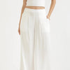 White Viscose Palazzo Pants