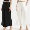 Combo White And Black Viscose Palazzo Pants