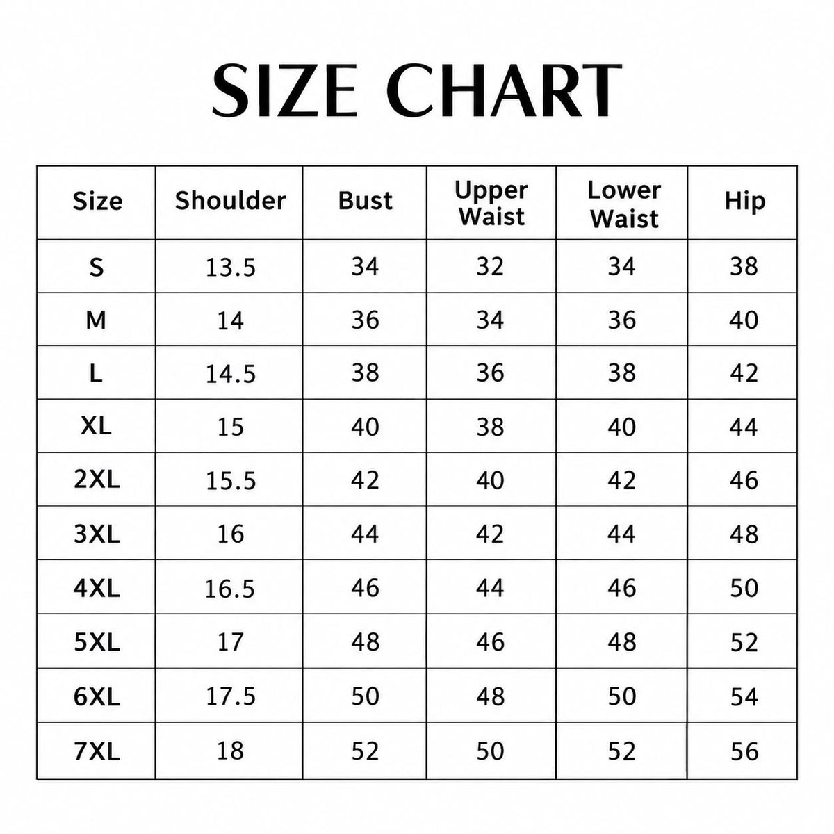 Size Guide for Hansini Set Of Three