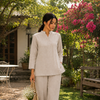 Aira Cotton-Linen Co-ord Set