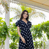 Sakhiyaan Polka Dress